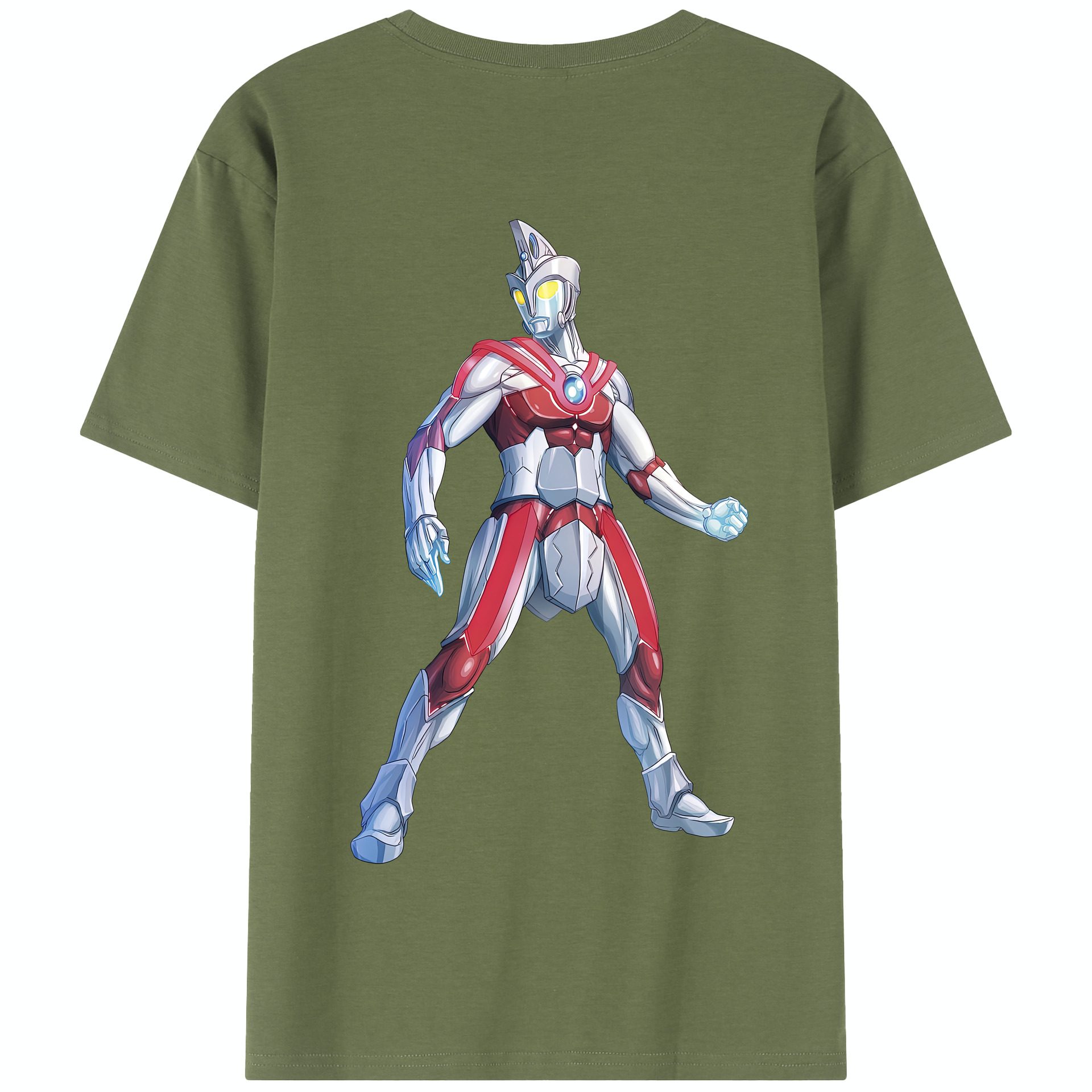 （画像用） ウルトラマン Ultraman 綿100％半袖Tシャツ（背面プリント）